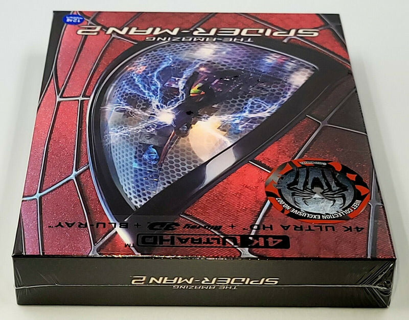 THE AMAZING SPIDER-MAN 2 4K UHD +3D+2D Blu-ray STEELBOOK WeET COLLECTION FS