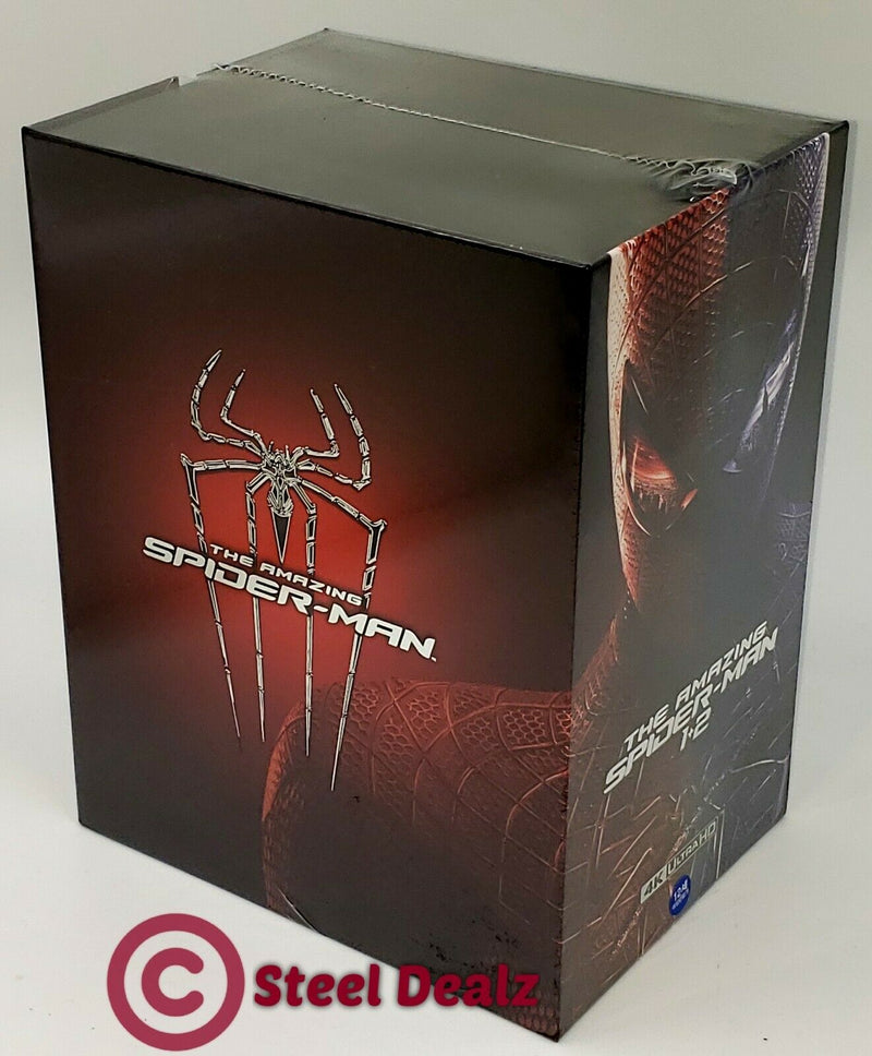 THE AMAZING SPIDER-MAN 1&2 4K+3D+2D Blu-ray STEELBOOK SET [WeET COLLECTION]