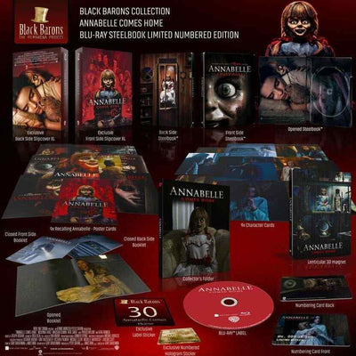 ANNABELLE COMES HOME Blu-ray STEELBOOK [BLACK BARONS] [FILMARENA] XL FULLSLIP <#039/500>