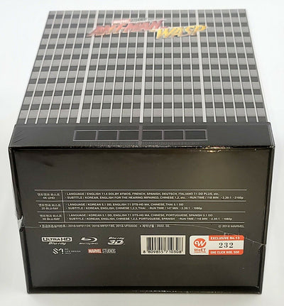 ANT-MAN AND THE WASP [4K + 3D + 2D] Blu-ray STEELBOOK BOXSET [THE WeET COLLECTION] 1-CLICK EDITION