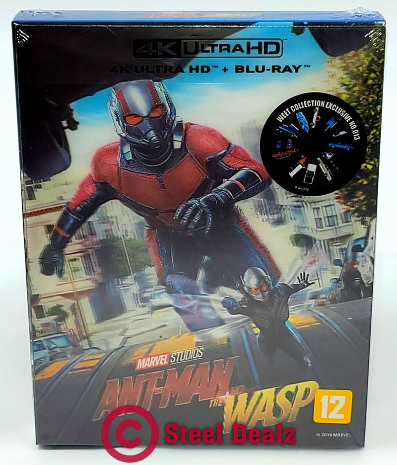 ANT-MAN AND THE WASP [4K UHD + 2D] Blu-ray STEELBOOK [THE WeET COLLECTION] LENTICULAR B2