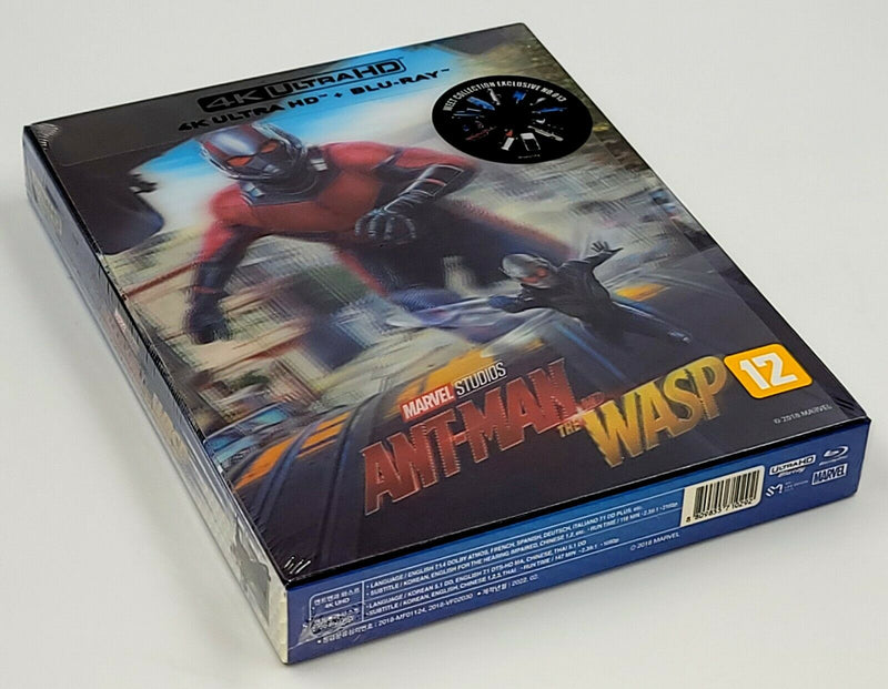 ANT-MAN AND THE WASP [4K UHD + 2D] Blu-ray STEELBOOK [THE WeET COLLECTION] LENTICULAR B2