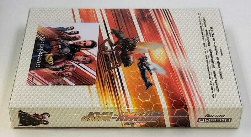 ANT-MAN AND THE WASP [4K UHD + 3D + 2D] Blu-ray STEELBOOK [THE WeET COLLECTION] LENTICULAR B1