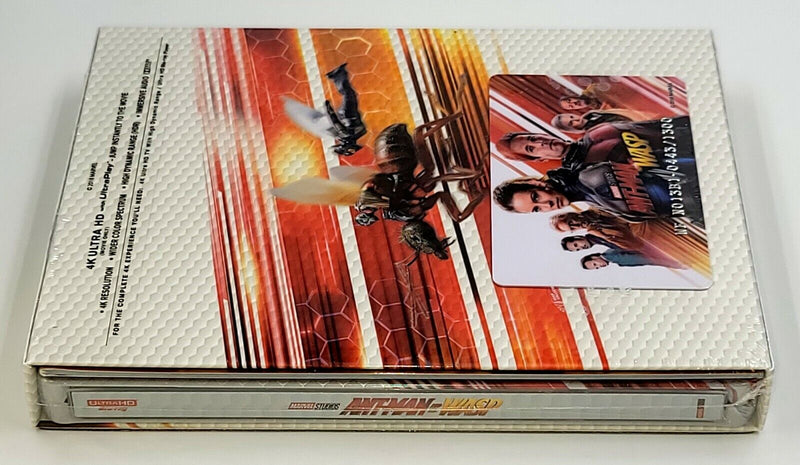 ANT-MAN AND THE WASP [4K UHD + 3D + 2D] Blu-ray STEELBOOK [THE WeET COLLECTION] LENTICULAR B1