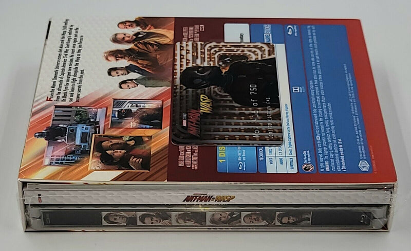 ANT-MAN AND THE WASP Blu-ray STEELBOOK [FILMARENA] FULLSLIP