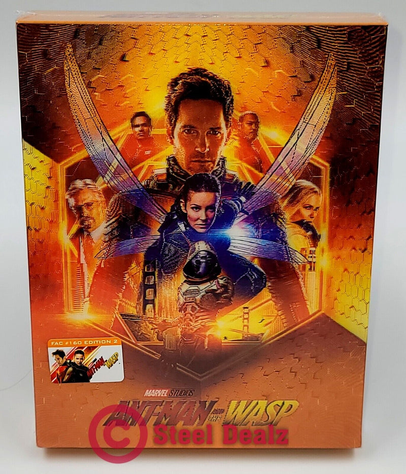 ANT-MAN AND THE WASP Blu-ray STEELBOOK [FILMARENA] LENTICULAR