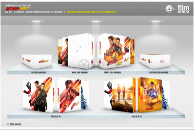 ANT-MAN AND THE WASP Blu-ray STEELBOOK SET [FILMARENA] HARDBOX