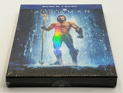 AQUAMAN [2D + 3D] Blu-ray STEELBOOK [U'MANIA] FULLSLIP UMANIA