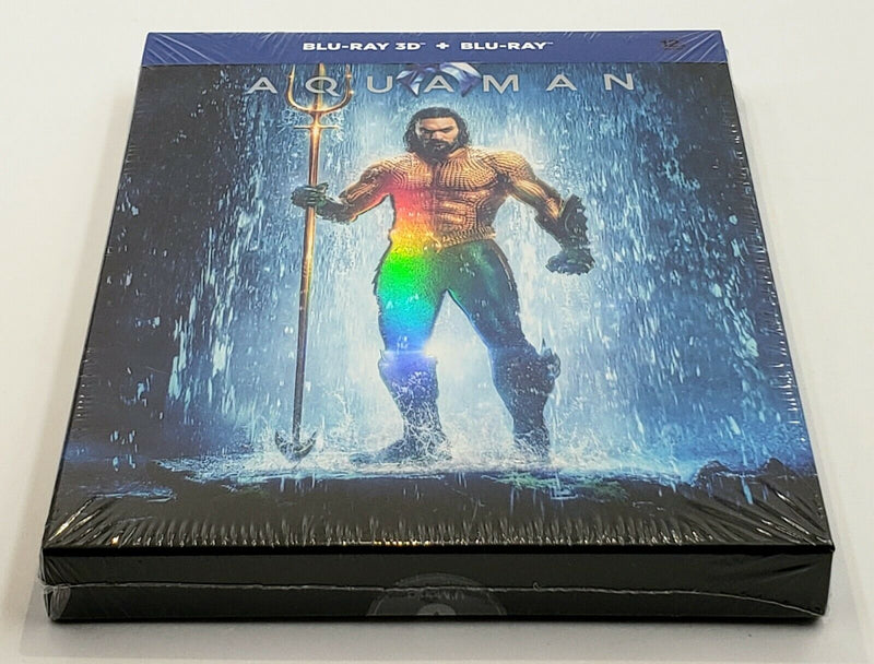 AQUAMAN [2D + 3D] Blu-ray STEELBOOK [U&