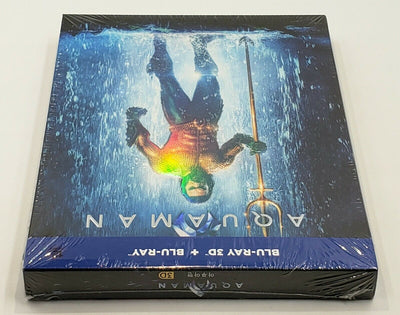 AQUAMAN [2D + 3D] Blu-ray STEELBOOK [U'MANIA] FULLSLIP UMANIA