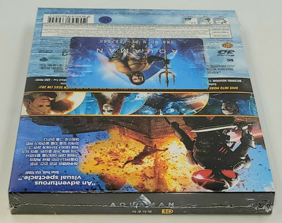 AQUAMAN [2D + 3D] Blu-ray STEELBOOK [U'MANIA] FULLSLIP UMANIA