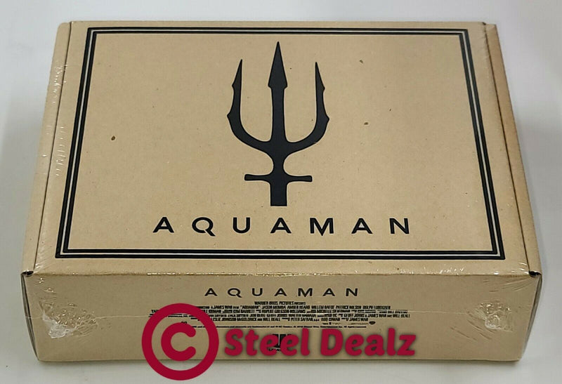 AQUAMAN [4K UHD + 3D + 2D] Blu-ray STEELBOOK SET [U&