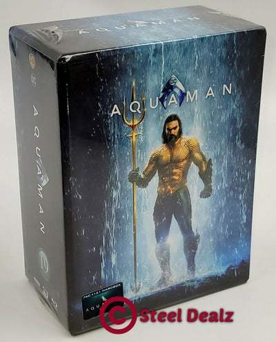 AQUAMAN [4K UHD + 3D + 2D] Blu-ray STEELBOOK SET [FILMARENA] HARDBOX SET <LOW #039/500>