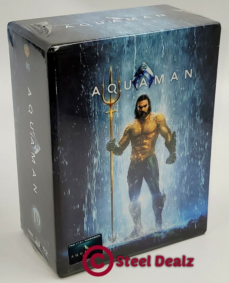 AQUAMAN [4K UHD + 3D + 2D] Blu-ray STEELBOOK SET [FILMARENA] HARDBOX SET <LOW 