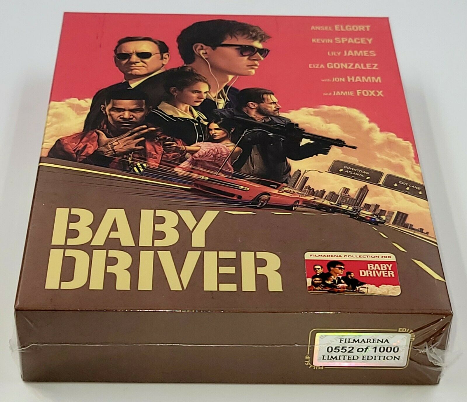 BABY DRIVER [4K UHD + 2D] Blu-ray STEELBOOK [FILMARENA] XL 