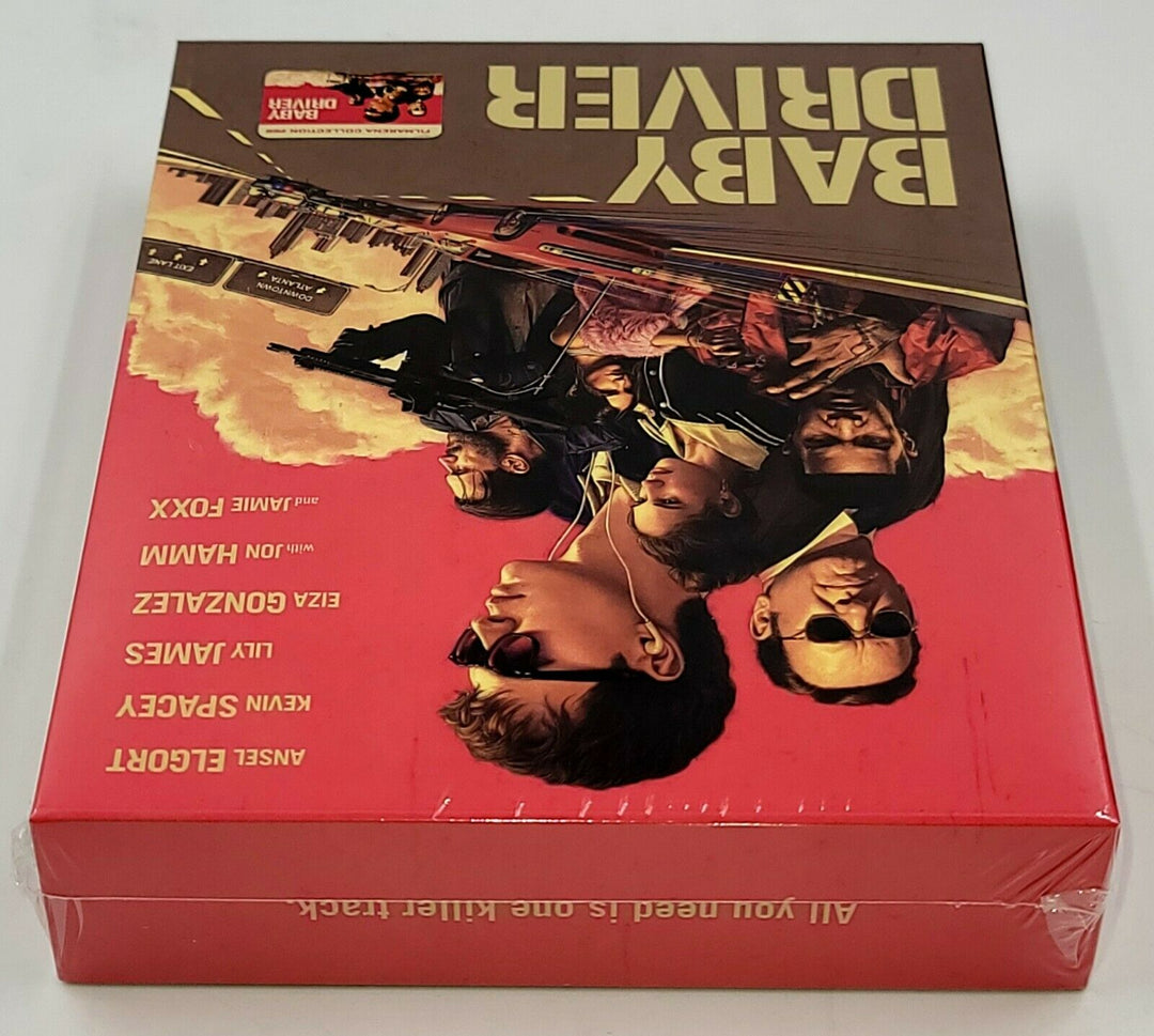 BABY DRIVER Steelbook 4K BABY DRIVER FullSlip XL ＋ Lenticular Magnet 4K Ultra HD Steelbook™ Limited Collector&#39;s Edition numbered ＋ CD Soundtrack Region Free Sold out！！ BABY DRIVER 4K Ultra HD Steelbook™ Limited Collector's