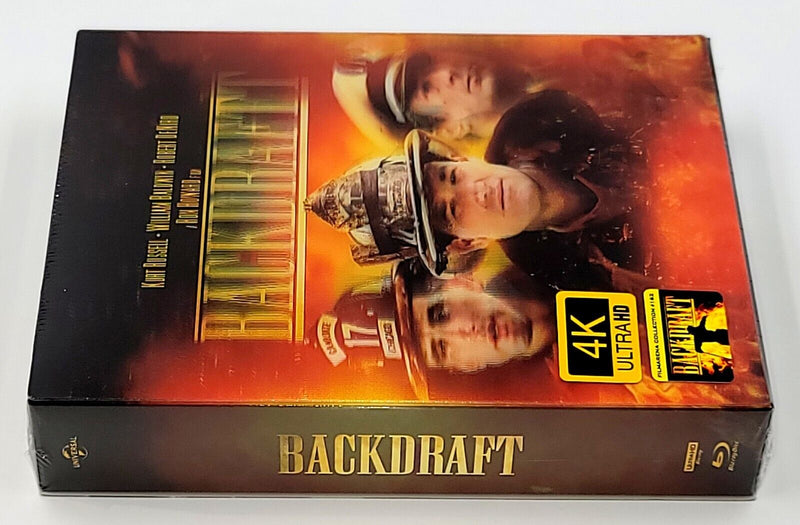 BACKDRAFT [4K UHD + 2D] Blu-ray STEELBOOK [FILMARENA] XL FULLSLIP