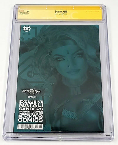 BATMAN #108 MIRACLE MOLLY (NATALI SANDERS VARIANT COVER B) CGC SS 9.8