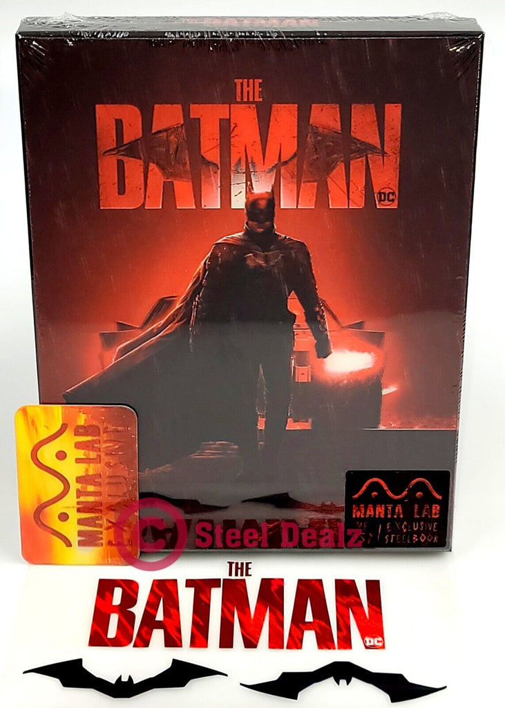 THE BATMAN [4K UHD + 2D] Blu-Ray STEELBOOK [MANTA LAB] DOUBLE LENTICULAR