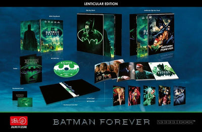 BATMAN FOREVER 4K UHD Blu-ray STEELBOOK [HDZETA] LENTICULAR