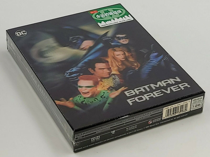 BATMAN FOREVER 4K UHD Blu-ray STEELBOOK [HDZETA] LENTICULAR