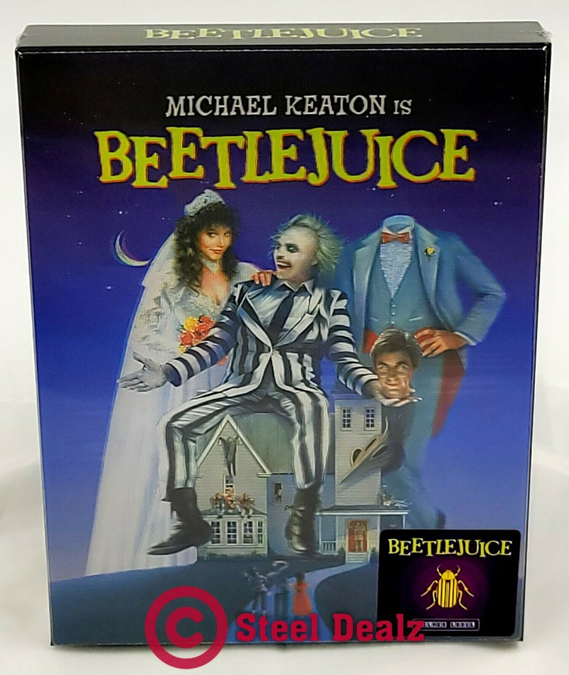 BEETLEJUICE 4K UHD Blu-ray STEELBOOK [HDZETA] LENTICULAR <LOW 