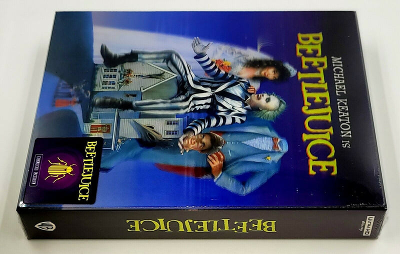 BEETLEJUICE 4K UHD Blu-ray STEELBOOK [HDZETA] LENTICULAR <LOW 