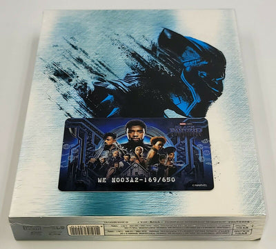 BLACK PANTHER [2D + 3D] Blu-ray STEELBOOK [THE WeET COLLECTION] FULLSLIP A2