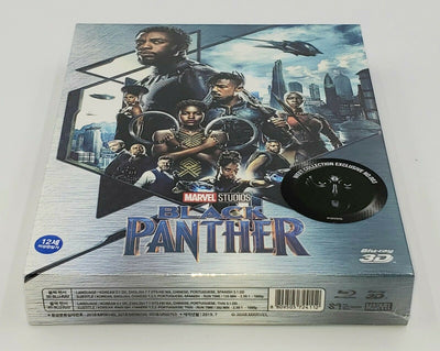 BLACK PANTHER [2D + 3D] Blu-ray STEELBOOK [THE WeET COLLECTION] FULLSLIP A2