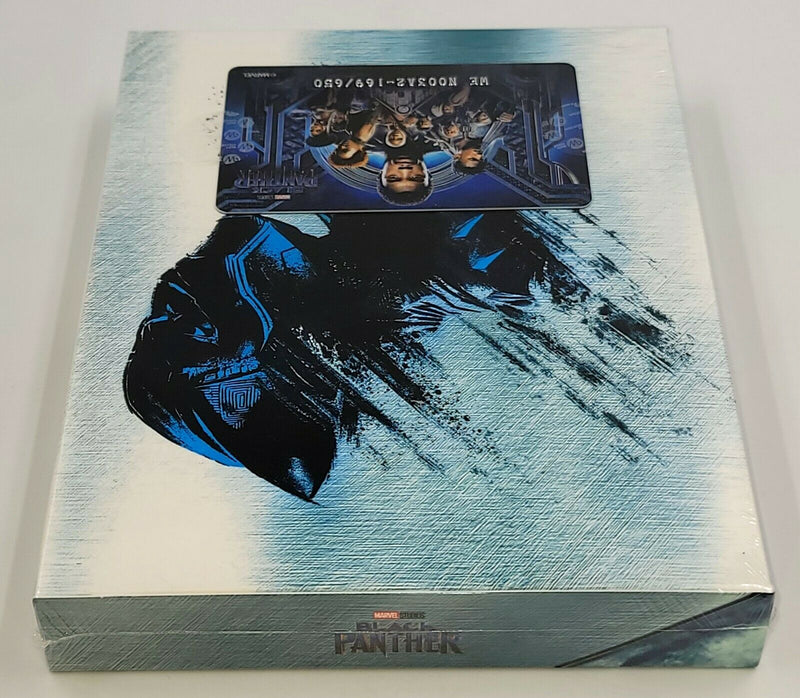 BLACK PANTHER [2D + 3D] Blu-ray STEELBOOK [THE WeET COLLECTION] FULLSLIP A2