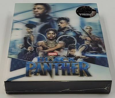 BLACK PANTHER [2D + 3D] Blu-ray WEA STEELBOOK [BLUFANS] DOUBLE LENTICULAR