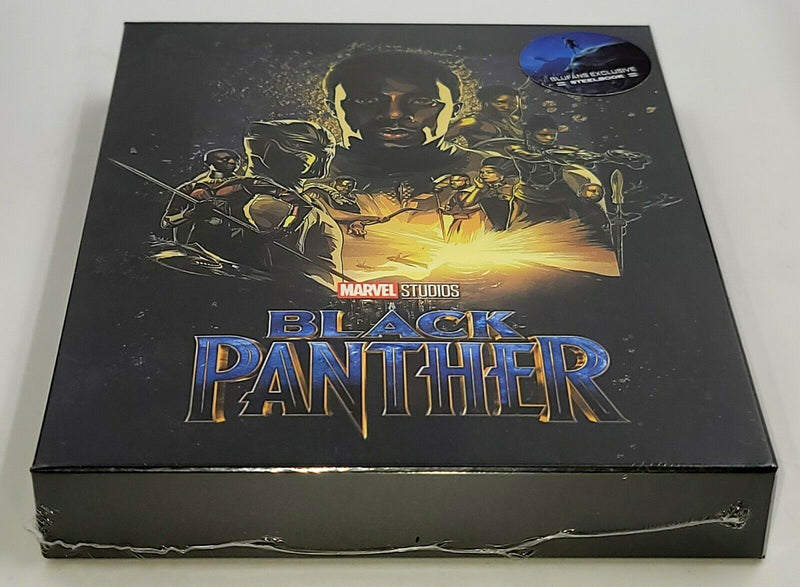 BLACK PANTHER [2D + 3D] Blu-ray WEA STEELBOOK [BLUFANS] FULLSLIP