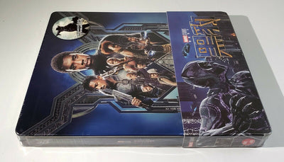 BLACK PANTHER [2D + 3D] Blu-ray WEA STEELBOOK [BLUFANS] 1/4 SLIP <LOW #059/700>