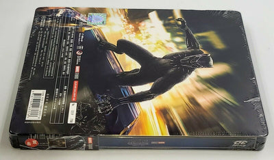 BLACK PANTHER [2D + 3D] Blu-ray WEA STEELBOOK [BLUFANS] 1/4 SLIP <LOW #059/700>