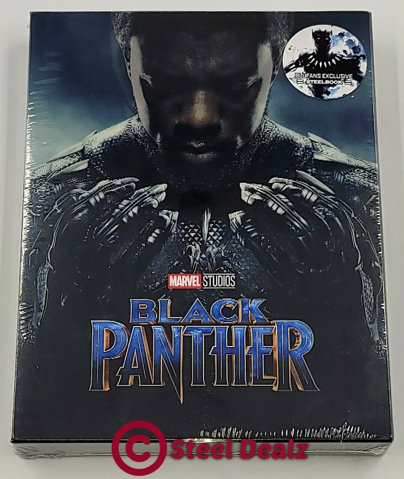 BLACK PANTHER [2D + 3D] Blu-ray WEA STEELBOOK [BLUFANS] LENTICULAR <