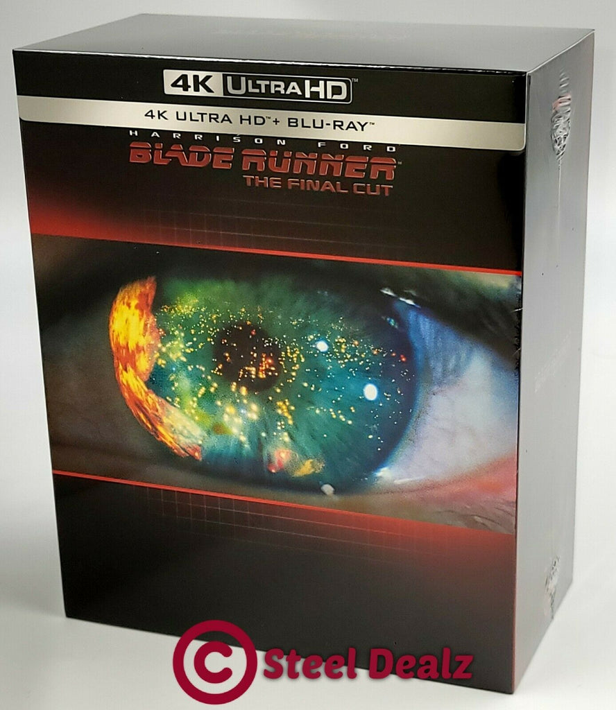 BLADE RUNNER: THE FINAL CUT [4K UHD + 2D] Blu-ray STEELBOOK BOXSET [MA –  Infinite Steel Dealz