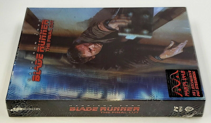 BLADE RUNNER: THE FINAL CUT [4K UHD + 2D] Blu-ray STEELBOOK [MANTA LAB] LENTICULAR