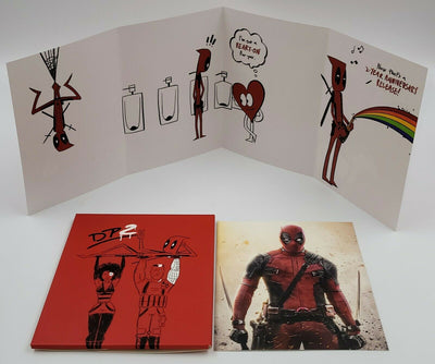 DEADPOOL 2 (EMPTY BOXSET) **NO STEELBOOKS / NO BLU-RAY DISCS** [BLUFANS]