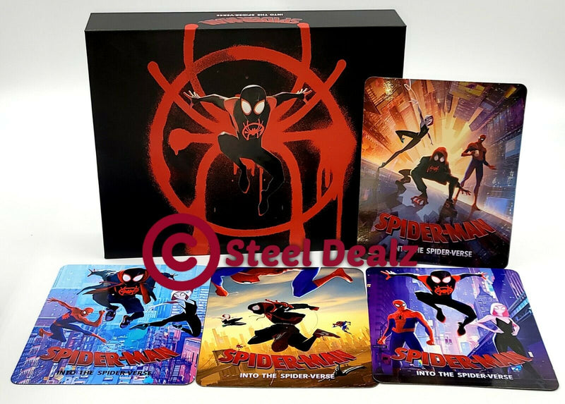 SPIDER-MAN INTO THE SPIDER-VERSE (EMPTY BOX) **NO STEELBOOKS / NO BLU-RAY DISCS** [BLUFANS]