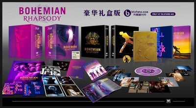 BOHEMIAN RHAPSODY Blu-ray STEELBOOK SET [BLUFANS] <LOW #004/300>