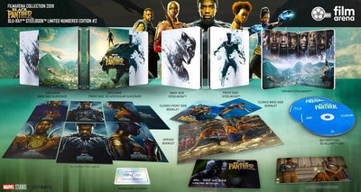 BLACK PANTHER [2D + 3D] Blu-ray STEELBOOK SET [FILMARENA] HARDBOX <LOW #039/600>