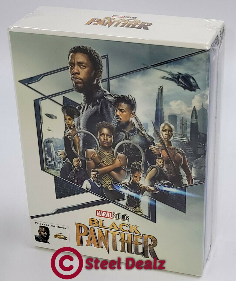 BLACK PANTHER [2D + 3D] Blu-ray STEELBOOK SET [FILMARENA] HARDBOX <LOW 