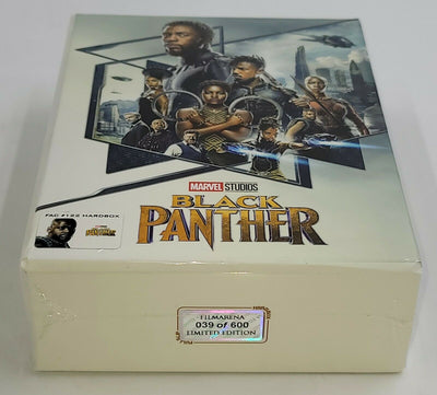 BLACK PANTHER [2D + 3D] Blu-ray STEELBOOK SET [FILMARENA] HARDBOX <LOW #039/600>