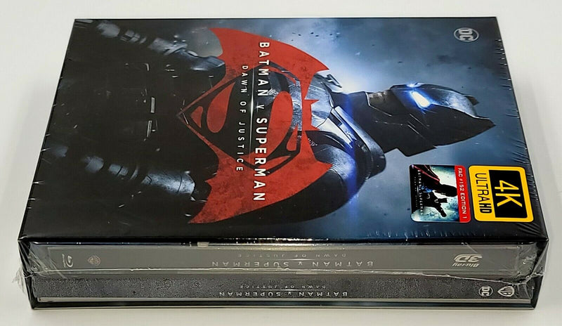 BATMAN v SUPERMAN: DAWN OF JUSTICE [4K + 3D + 2D] BLU-RAY STEELBOOK [FILMARENA] XL FULLSLIP