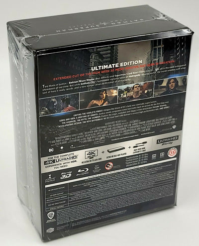 BATMAN v SUPERMAN: DAWN OF JUSTICE [4K + 3D + 2D] Blu-ray STEELBOOK SET [FILMARENA]