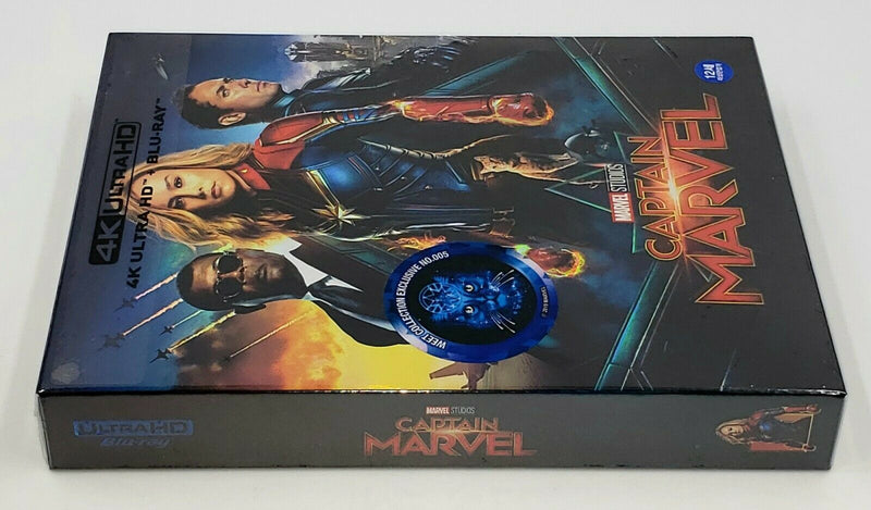 CAPTAIN MARVEL [4K UHD + 2D] Blu-ray STEELBOOK [THE WeET COLLECTION] FULLSLIP A2 <