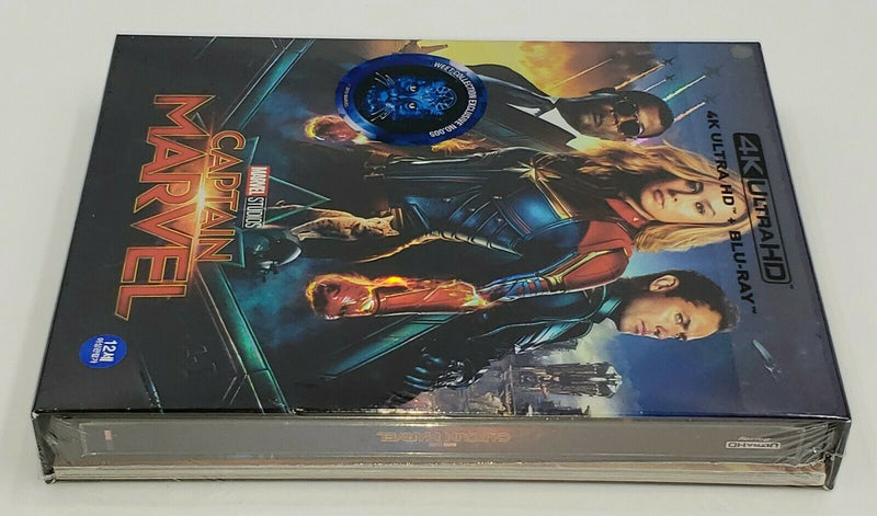 CAPTAIN MARVEL [4K UHD + 2D] Blu-ray STEELBOOK [THE WeET COLLECTION] FULLSLIP A2 <