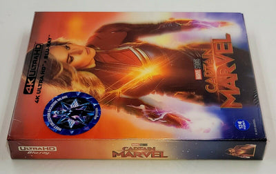 CAPTAIN MARVEL [4K UHD + 2D] Blu-ray STEELBOOK [THE WeET COLLECTION] LENTICULAR <LOW #0042/1350>