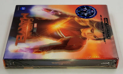 CAPTAIN MARVEL [4K UHD + 2D] Blu-ray STEELBOOK [THE WeET COLLECTION] LENTICULAR <LOW #0042/1350>