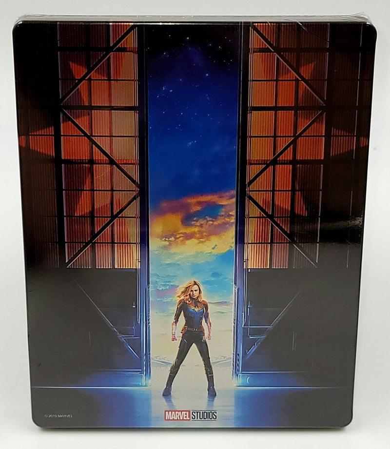 CAPTAIN MARVEL [4K UHD + 2D] Blu-ray STEELBOOK ONLY [THE WeET COLLECTION] NO SLIP